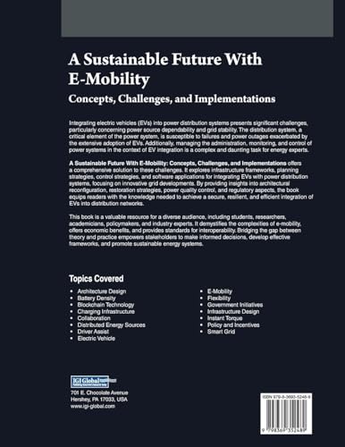 A Sustainable Future with E-Mobility: Concepts, Challenges, and Implementations