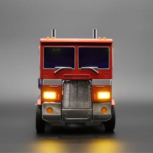 Robosen Transformers Optimus Prime Robot (Flagship Edition) - Auto Transforming Robot, Transformers Toys, Remote APP Control, Programmable Robot, Voice Interactive Toy, 19-inch