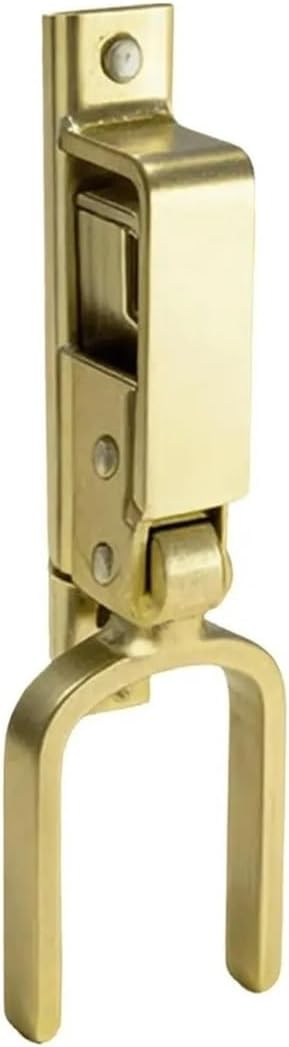 Instant Locking Gate Latch Metal Gate Latch Security Lock Fast Closing Spring Loaded Heavy Duty Fence for Farm Pavilion Shed Garage