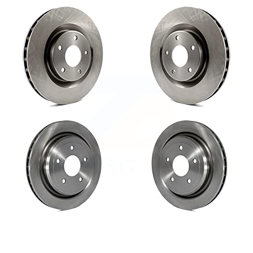 Front Rear Disc Brake Rotors Kit For Chevrolet Corvette Cadillac XLR K8-101005