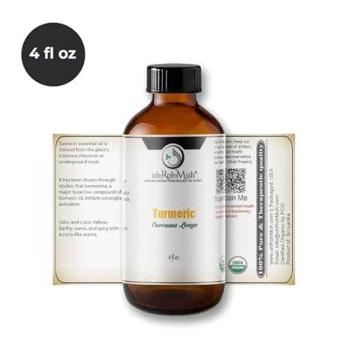 Aceite Esencial Orgánico de Cúrcuma 4 Fl Oz miniatura 2