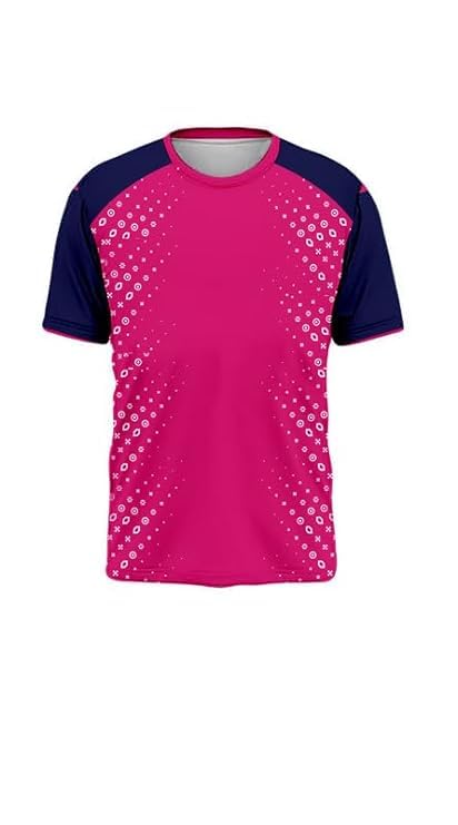 Image of Sports India IPL Cricket Team T Shirt Jersey for (Kid's, Boy's & Mens) L777