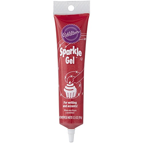 Wilton Sparkle Gel Icing, 3.5 Ounce, Red