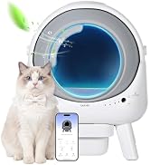 Amazon | ガービー(Garvee) 自動猫トイレ 猫 トイレ 8L大容量 自動掃除