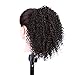 Vigorous Drawstring Afro Kinky Synthetic Ponytail for Women Clip in Hair Extension Kinky Curly Hairpiece(Color:2#)