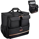 Computer Desktop Mid Tower Large Carrying Case, PC Travel Case for Computer's Box for Moving, Portable Gaming Backpack for Keyboard, Mouse and Accessories,Compatible with ATX/M-ATX mainframe chassis