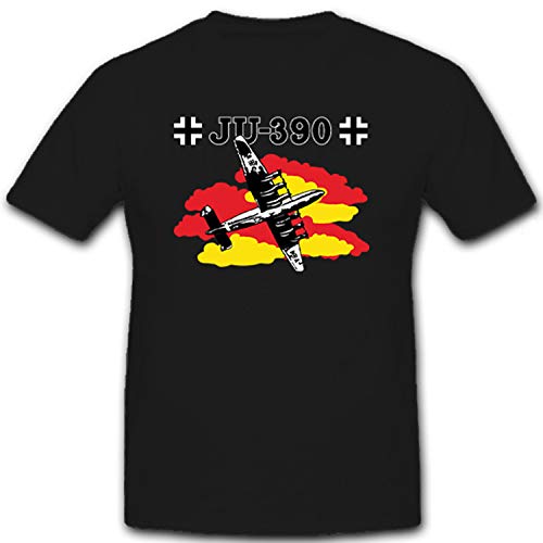 T-shirt motif croix d'avion Dessau noir en taille XL de qualité