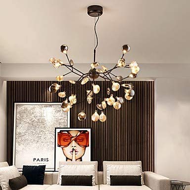 Lustre en cristal et métal TYKHGFS pour un éclairage d'ambiance d'exception
