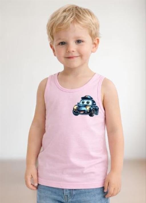 Kids Cotton Vest Sleeveles Innerwear Set for Boys Girls| Comfortable, Breathable, Lightweight, Skin Friendly