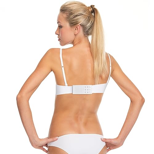 Aster 3 Pieces Bra Extenders 3 Hook 3 Row Lady's Soft Bra Extension Strap Comfortable Bra Extender for Women2