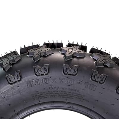 Hoosier Front ATV Tire 21.0X7.0-10 XC200 for Off-Road Racing with Hoosier Keychain