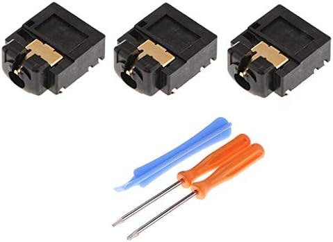 3 x Headphone Jack Plug Port + T6 T8 Screwdrivers for Xbox ONE Slim S Wireless Controller 3.5mm Headset Connector Port Socket Replacement image 5