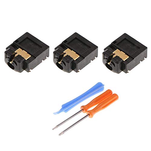 3 x Headphone Jack Plug Port + T6 T8 Screwdrivers for Xbox ONE