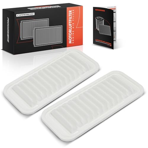 Frankberg 2x Engine Air Filters with Filters insert Compatible with C1 PM PN 1.0L 2005-2014 107 PM PN 1.0L 2005-2014 Aygo B1 1.0L 2005-2014 Yaris P13 1.0L 2010-2014 Replace# 178010J020