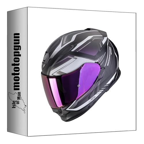 Casque moto Scorpion EXO-491 intégral ajusté contre le vent et le bruit XS