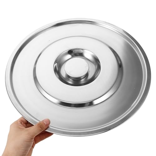 Tapa para peroles de cocina en acero inoxidable con diseño versátil resistente 4