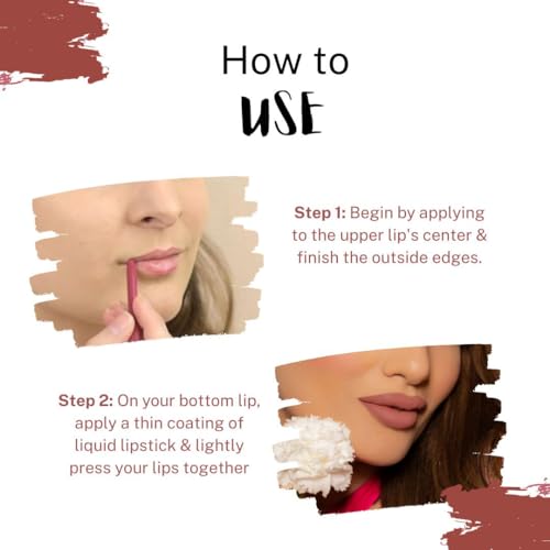 Image of Love Earth Liquid Mousse Lipstick - Martini Kiss Matte Finish | Lightweight, Non-Sticky, Non-Drying,Transferproof, Waterproof | Lasts Up to 12 hours with Vitamin E-6ml