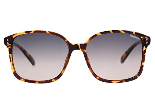 O'Neill Women's Praia 112p Gloss Blonde Polarized Sunglasses Square, 57 mm