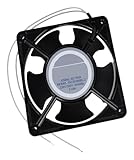 Axialventilator for Kaminkassetteneinsatz, hochtemperaturbeständig mit Metallflügeln, geräuschlosem Betrieb und effizientem Luftstrom