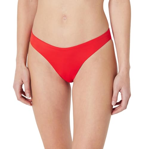Amazon Essentials Womens High-Leg Swim Bikini Bottom Bright Poppy Red XX-Large