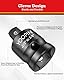 YOOPIN 6 Stück Stecknuss Adapter Set, 1/2-1/4-3/8 Steckschlüssel Adapter, Ratschen Adapters für Drehmomentschlüssel, Ratsche
