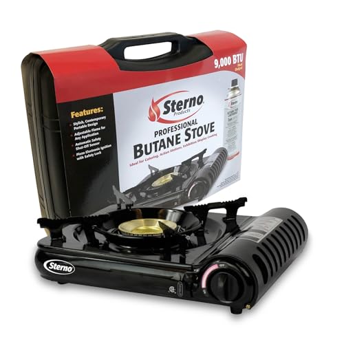 Sterno Portable Butane Stove, Single...