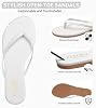 Sandalias tipo chancla FITORY para mujer, casuales y cómodas de cuero vegano, planas para playa y verano, interiores y exteriores, talla 6-11 3