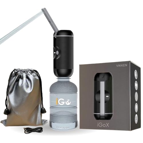 VIKKEN® 250ml iGo-X Portable Travel Bidet USB-Type C Electric Rechargeable Mobile Handheld Water Sprayer Personal Hygiene Self Care for Women & Men, Classic