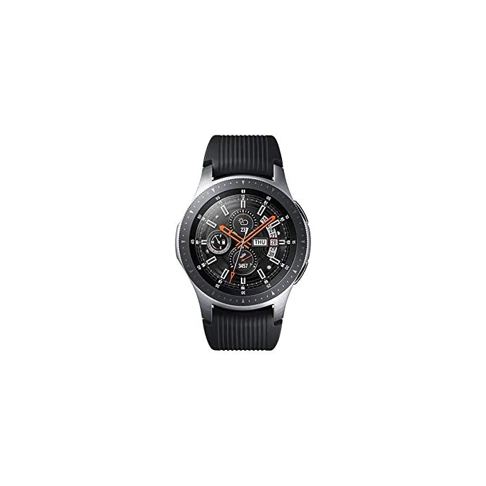 Buy Samsung Galaxy Watch 19 46mm Bluetooth Wi Fi Gps Smartwatch Sm R800 International Version Silver Online At Desertcart Kuwait