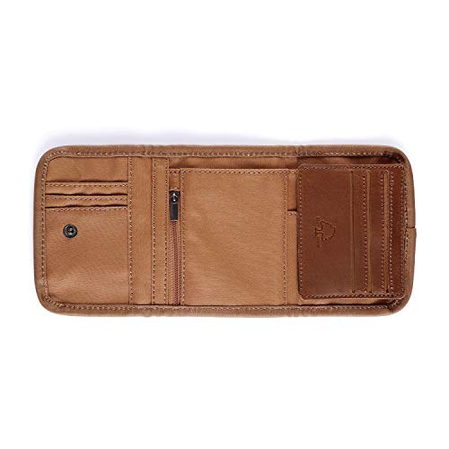 Urban Light Wallet Trifold Wallet | Id Window | Card Slots Organization(Khaki)4
