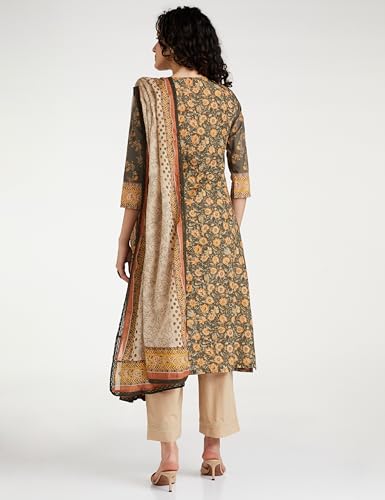 Image of BIBA Women Salwar Kurta Dupatta