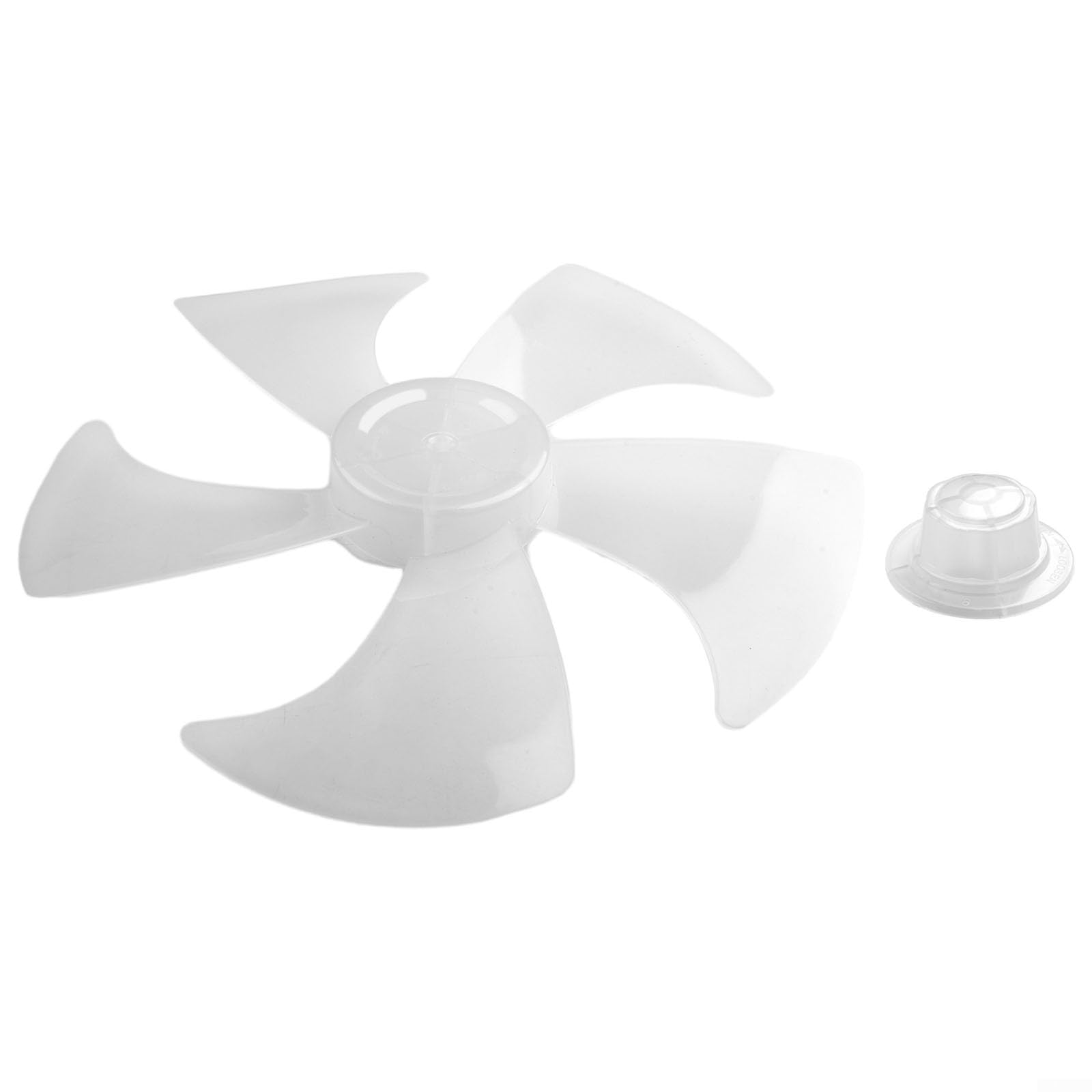 Pale De Ventilateur De Remplacement 45,7 Cm (5 Pales) - Plastique PP Transparent, Pour Ventilateurs De Bureau/Pied