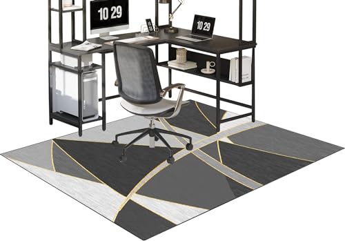 Tapis de protection de sol en bois dur durable pour chaise de bureau de direction - 2