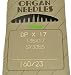Organ Industrial Sewing Machine Needle 135X17-160