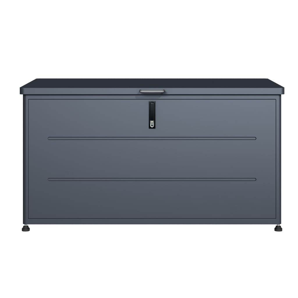 Coffre de Rangement Extérieur 460L Gris