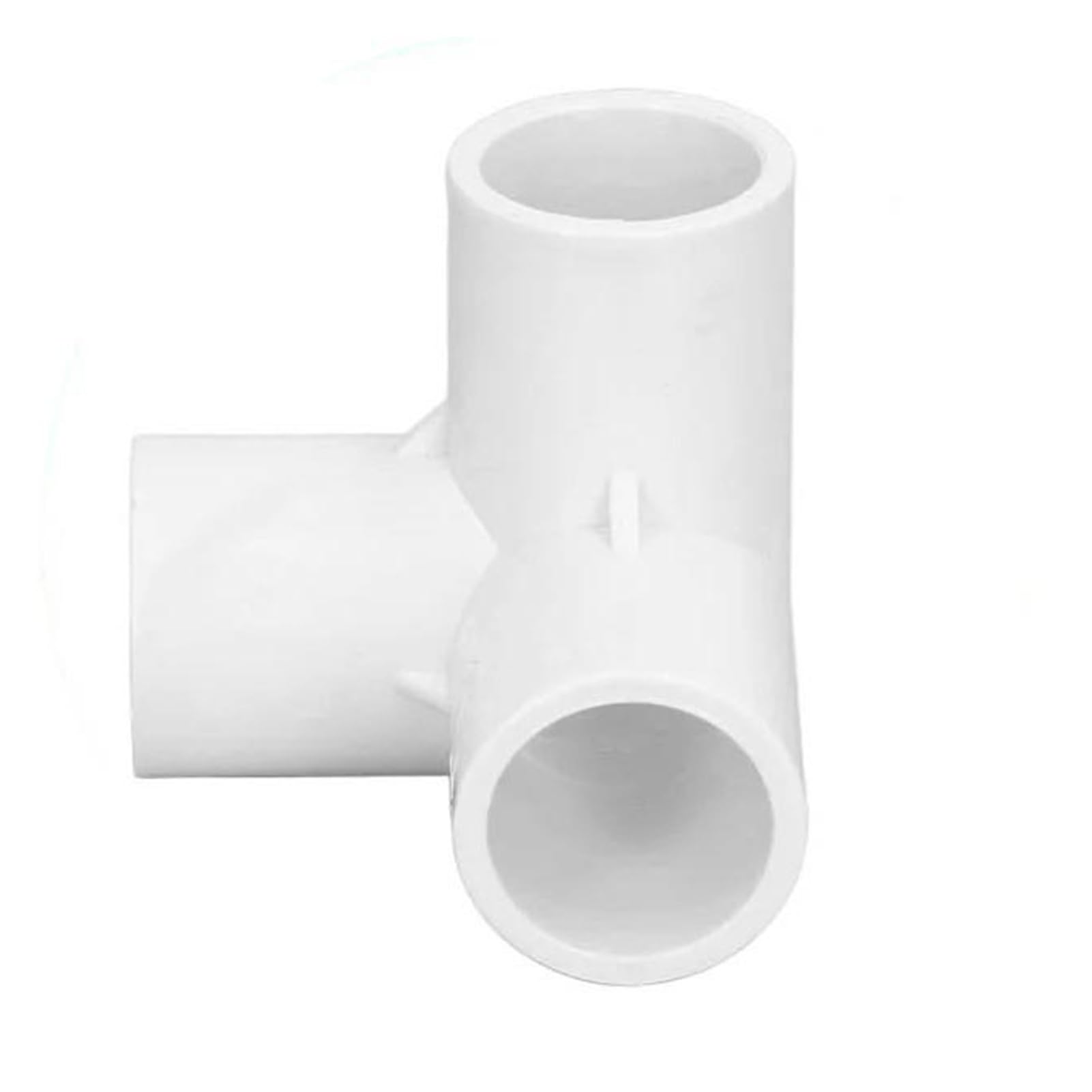 Conector T Ángulo Recto PVC, Racer Tubería 3 Vías