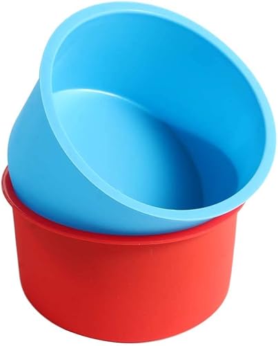 Miniatura 3 de Molde redondo de silicona para tartas, utensilios para hornear reutilizables para trufas, gelatina, postres para hacer mousse, postres, moldes para