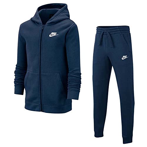 Nike Jungen Nsw Core Bf Trk Tracksuit, Midnight Navy/Midnight Navy/Midnight...
