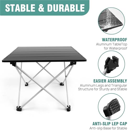 Table camping pliante légère pour résoudre le manque d'espace - 4