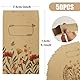 COLOFALLA 50 Stück Samentütchen Mini Geschenktüten Klein Papiertüten zum Befüllen und Beschriften Kraftpapier (50)