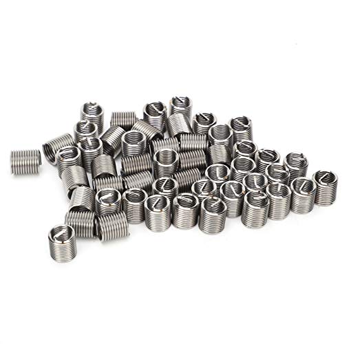 50Pcs Thread Inserts Repair Tool Fastener M7X1 (2D) #TOP20