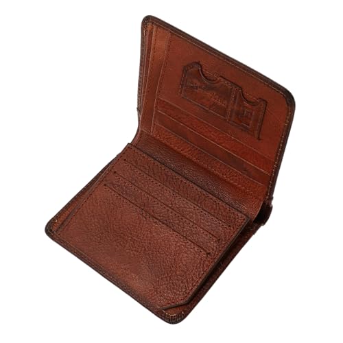 Men Wallet Rfid Blocking Leather Coin Pouch Money Storage Credit Card Holder for Daily Use and Outdoor Activities Bifold Clutch for Office and Parties