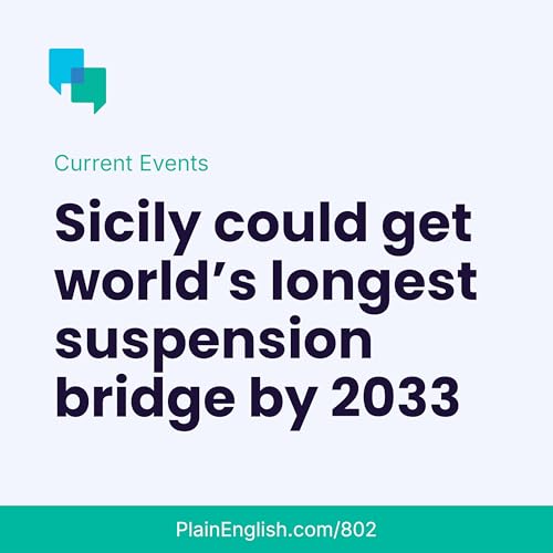 Page de couverture de Italy envisions a bridge to Sicily