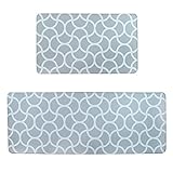 Anti-Fatigue Kitchen Rugs for Floor Usable on Hard Floor,in Front of The Refrigerator, Sink and...