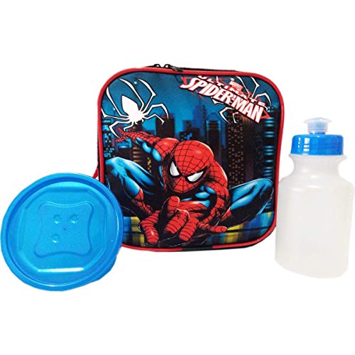 Kit Mochila Infantil Homem Aranha Tam G Rodinhas