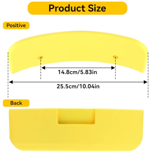 Image of Tire Shovel Plastic Sleeve, Nylon Tire Change Shovel Protector Yellow Bead Breaker Cover for Tyre Detachable Wheel Changing Machines