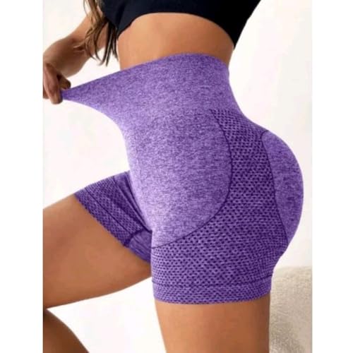 ManiaCompleta - Kit 4 Shorts Fitness Academia levanta BumBum para mulheres cintura alta Esconde barr