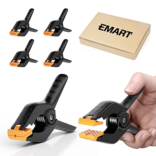 EMART Heavy Duty Muslin Spring Clamps, 4.5 inch Photo Booth...
