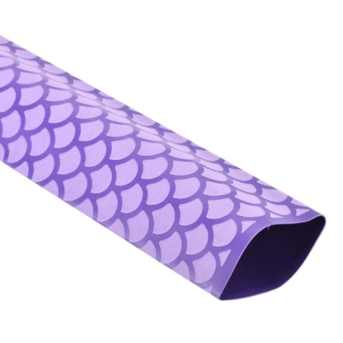 Tubo termorretráctil antideslizante morado para mangos y cañas