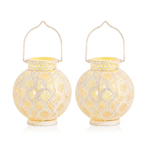Lampe de table marocaine sans fil à piles pour éclairer un coin sombre sans prise électrique